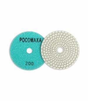 Алмазный гибкий шлифовальный круг 100 мм мокрая шлифовка зерно 200 "РОСОМАХА"