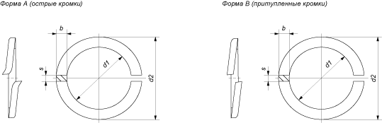 Шайба 6402 70 чертеж